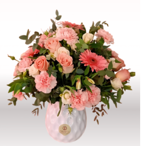 ARREGLO LUCY ROSAS Y FLORES MIXTAS