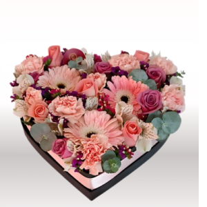 CORAZÓN EDÉN FLORES MIXTAS