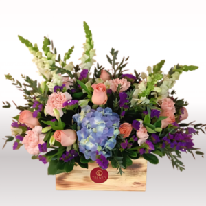 Caja Rocío Matinal Rosas y flores varios