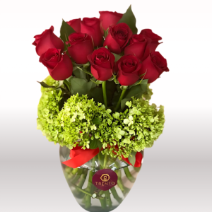 Arreglo Amor en el Aire rosas rojas