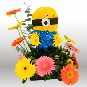 Minions Stuart Figura de flores